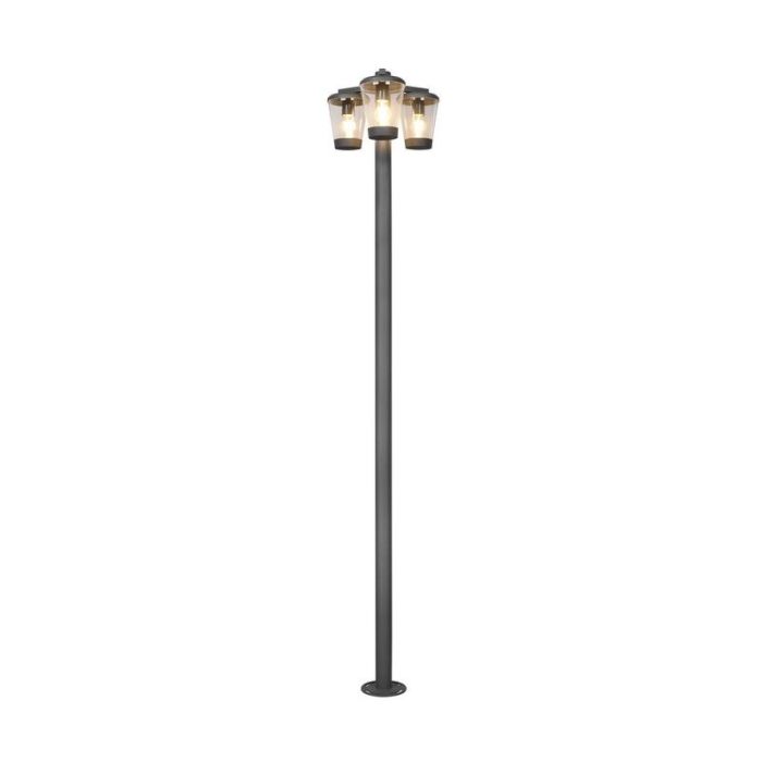 Anthracite outdoor light modern, Kerstin, IP44