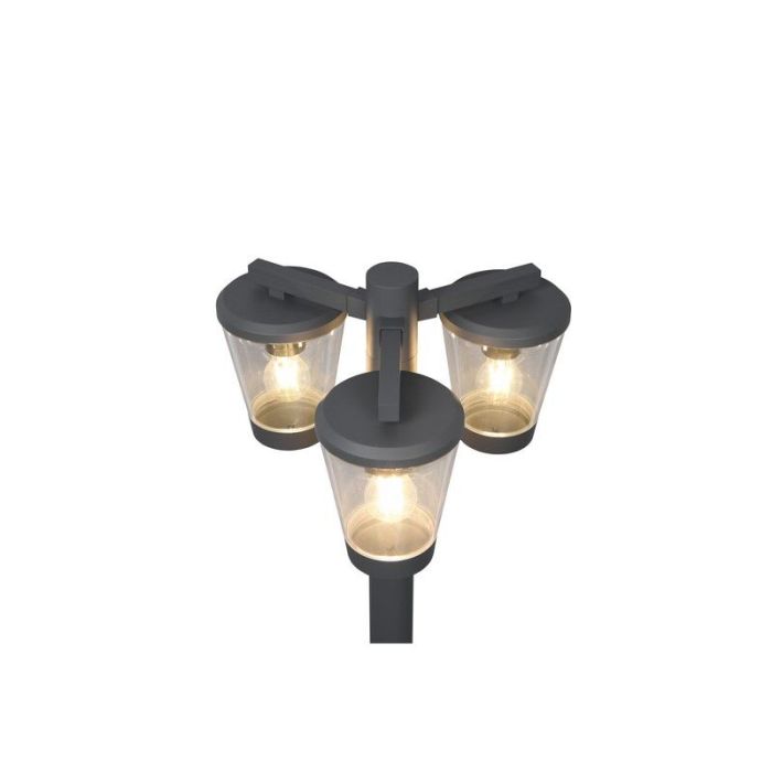 Anthracite outdoor light modern, Kerstin, IP44