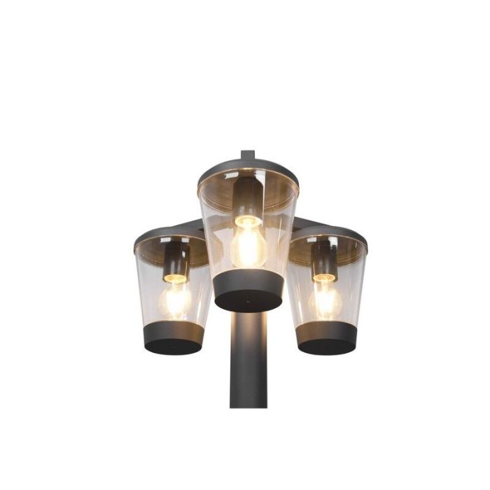 Anthracite outdoor light modern, Kerstin, IP44