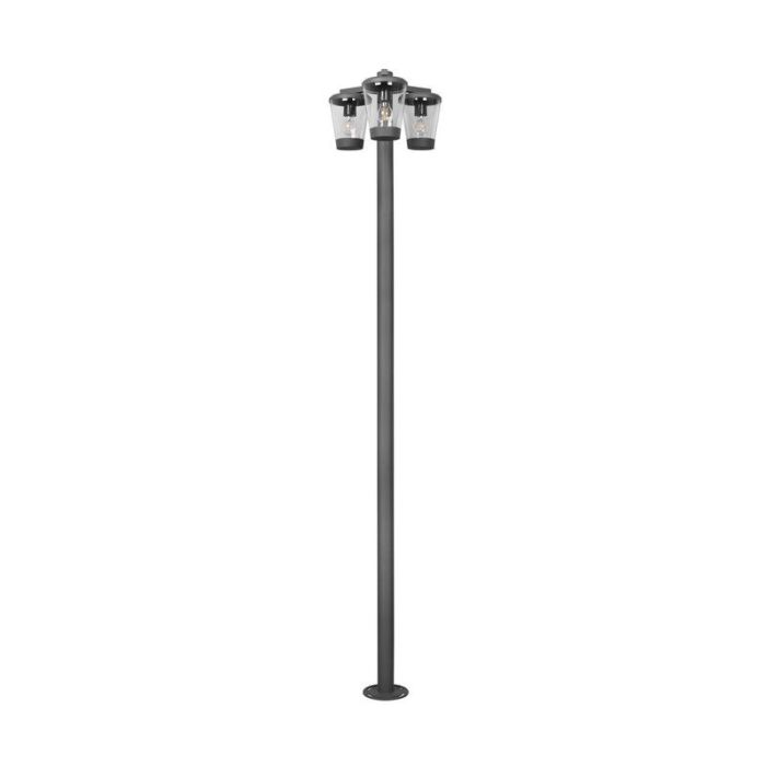 Anthracite outdoor light modern, Kerstin, IP44