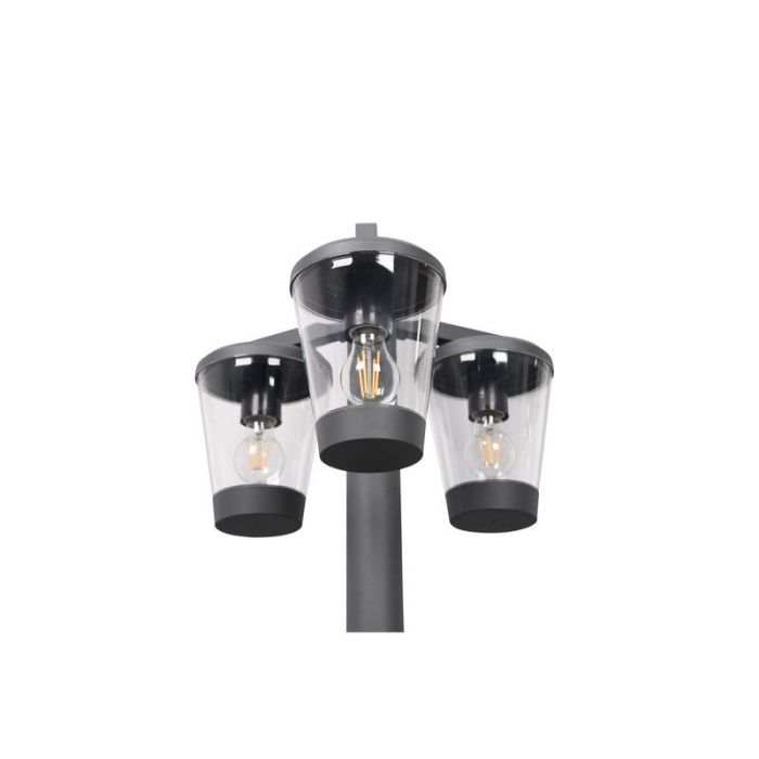 Anthracite outdoor light modern, Kerstin, IP44