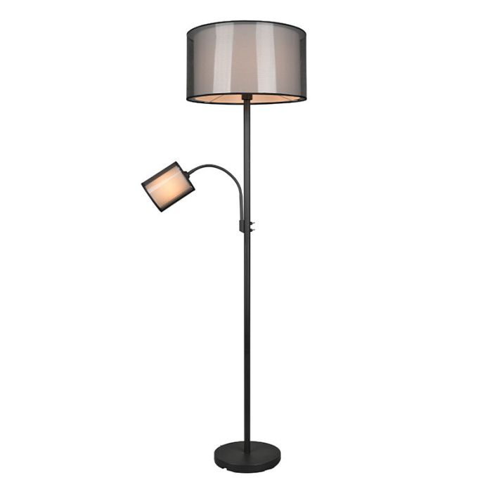 Anthracite reading floor lamp modern, Mirle
