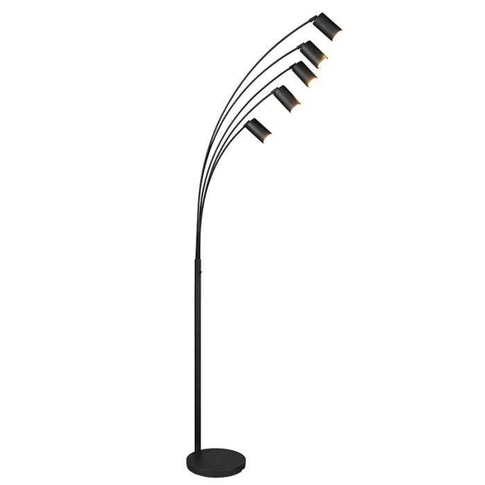 Black floor lamp modern, Kaso