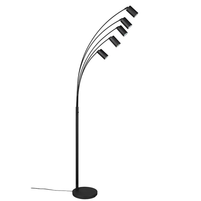 Black floor lamp modern, Kaso