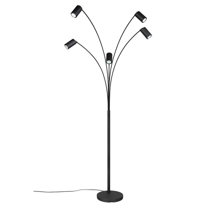 Black floor lamp modern, Kaso