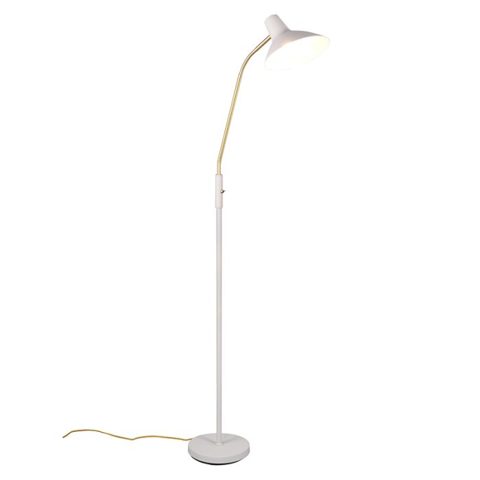 White floor lamp classic, Merit