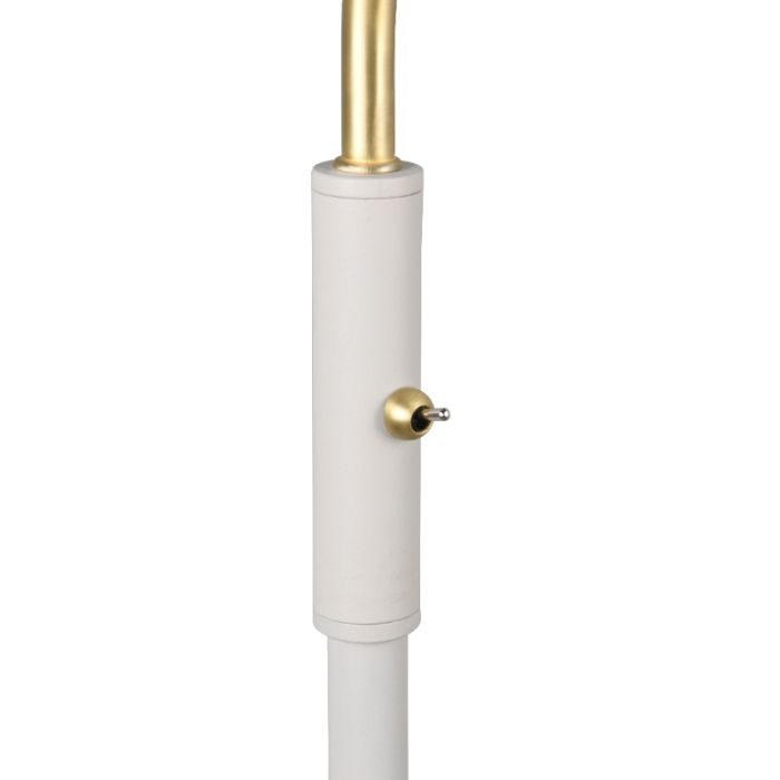 White floor lamp classic, Merit