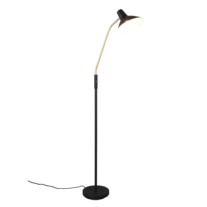 Black floor lamp classic, Merit