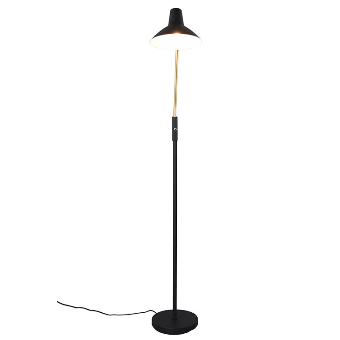 Black floor lamp classic, Merit