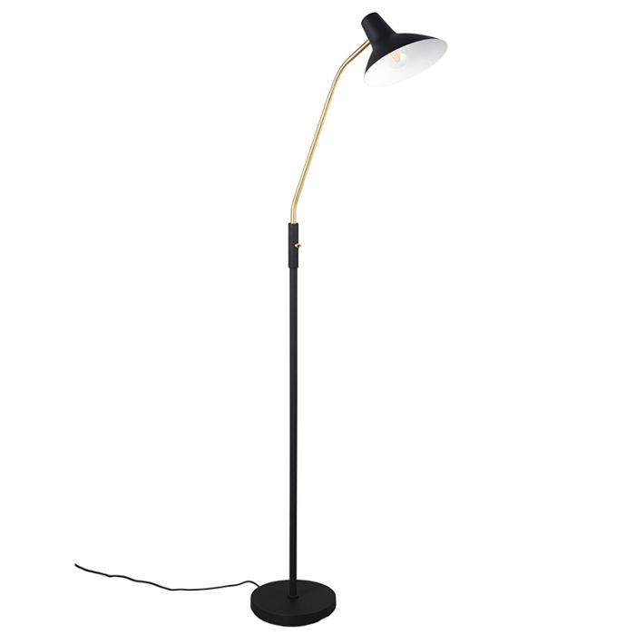 Black floor lamp classic, Merit