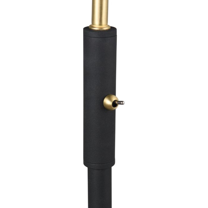Black floor lamp classic, Merit