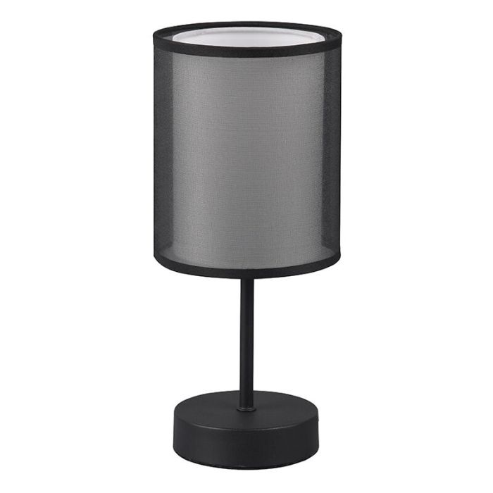 Anthracite table lamp modern, Mirle, with switch
