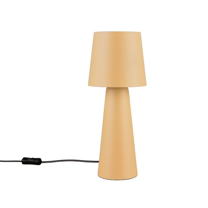 Beige table lamp modern, Lillyam, with switch