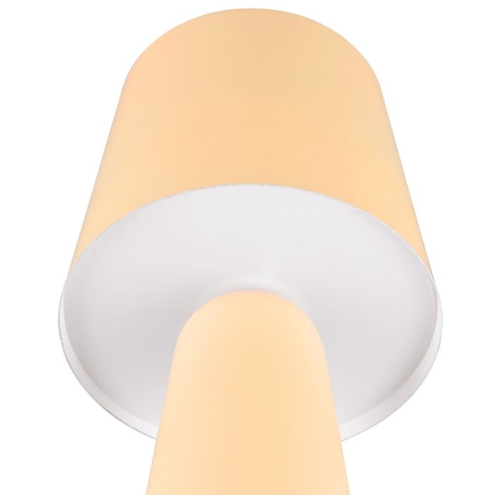 Beige table lamp modern, Lillyam, with switch