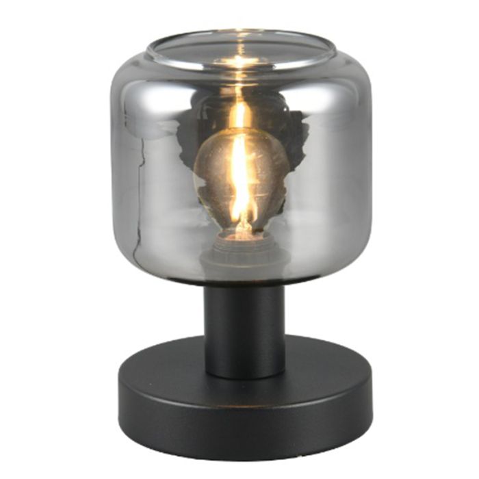 Grey table lamp design, Lahcen