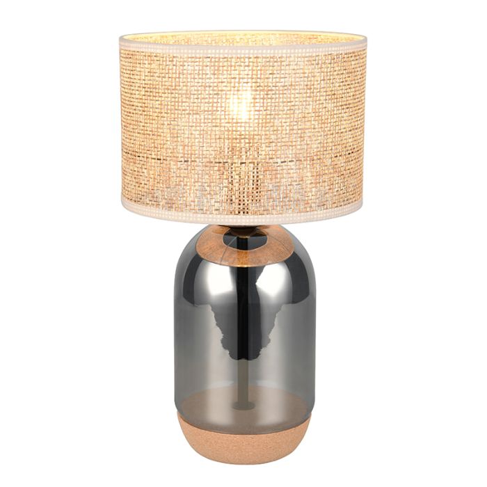 Chrome table lamp rustic, Madui