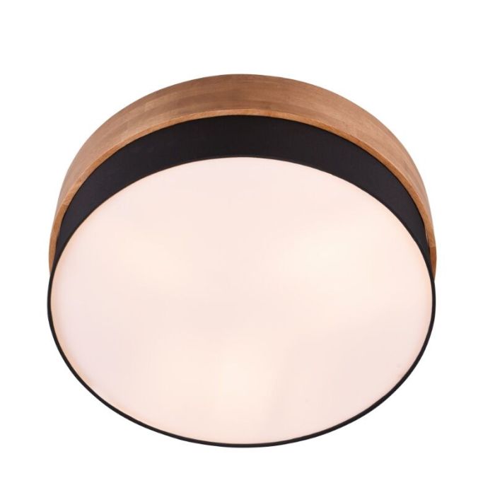 Black flush ceiling light modern, Sylvia