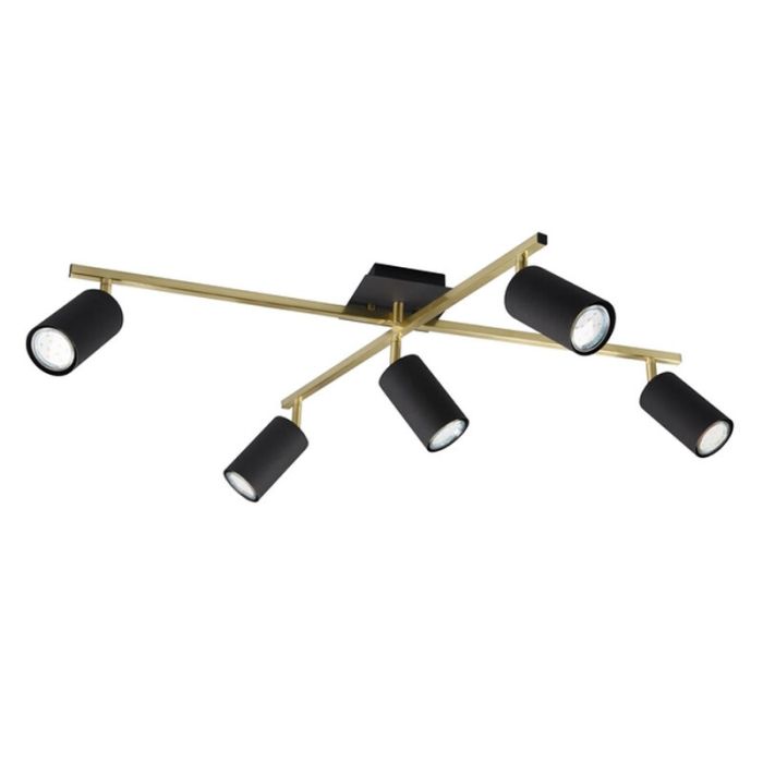 Golden ceiling spotlight modern, Kaso