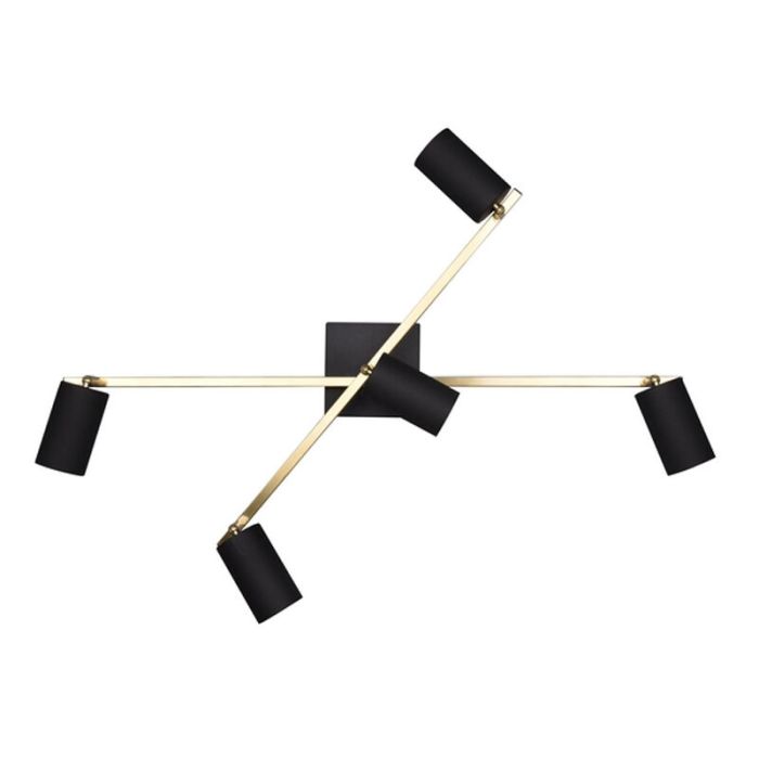 Golden ceiling spotlight modern, Kaso