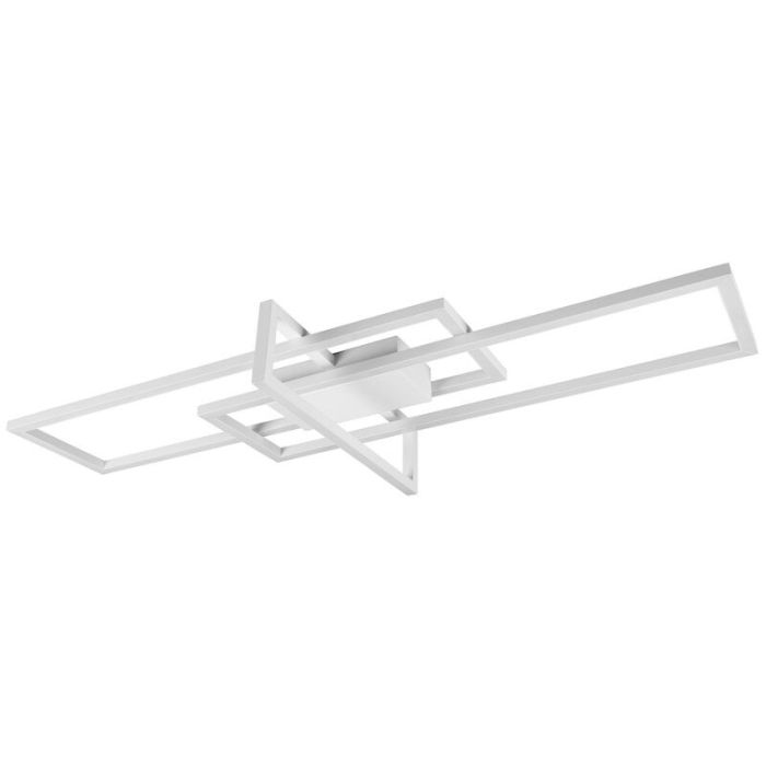 White flush ceiling light modern, Hatun, 34W, 4000K LED