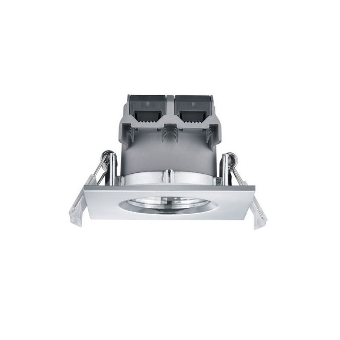 Chrome bathroom recessed downlight modern, Iman, 5W, 3000K LED, IP65