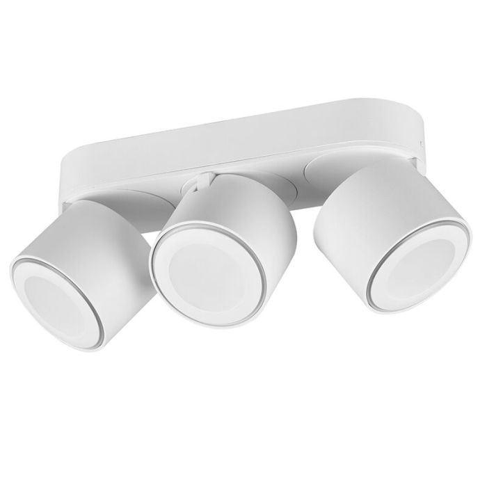 White flush ceiling light modern, Jorno, 3,5W, 3000K LED