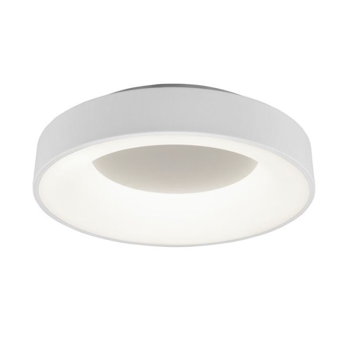 White flush ceiling light modern, Jered, 27W, 4000K LED