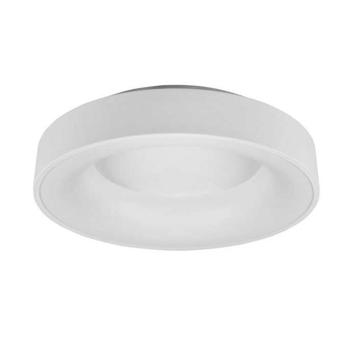 White flush ceiling light modern, Jered, 27W, 4000K LED