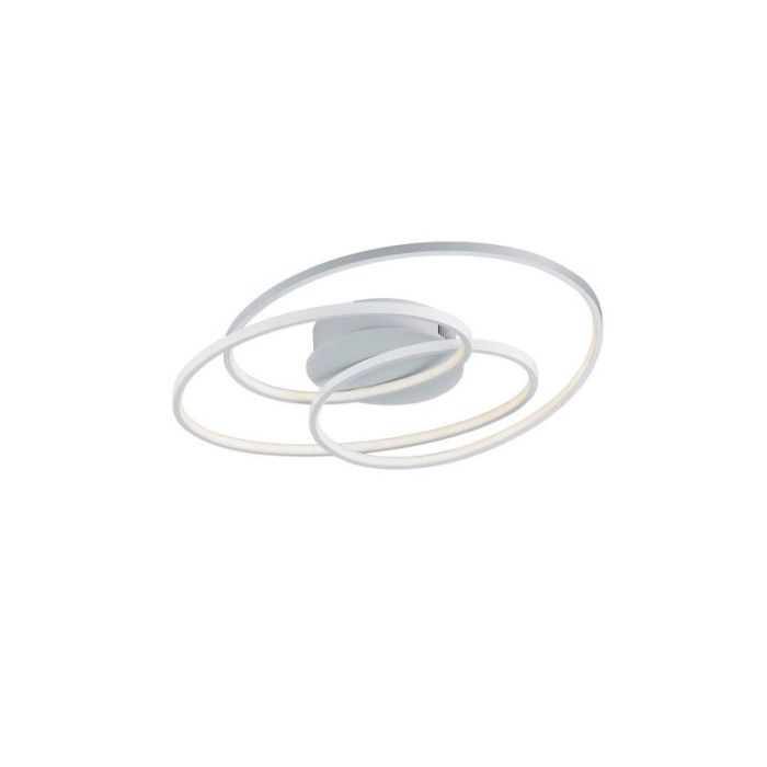 White flush ceiling light modern, Sabra, 38W, 3000K LED