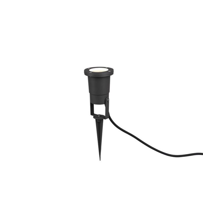 Anthracite garden spike light modern, Tau, IP65
