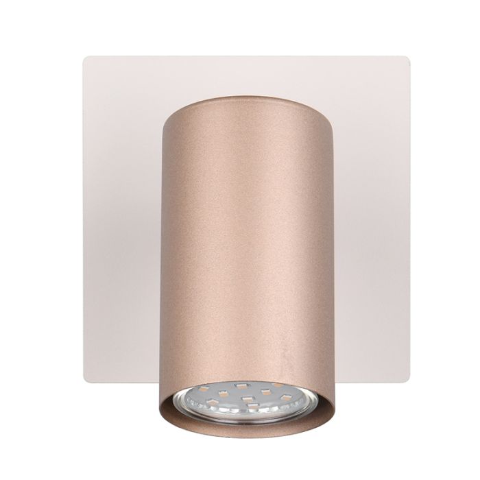 Brown flush ceiling light modern, Kaso