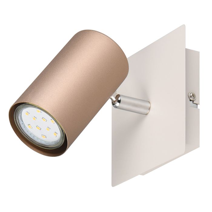 Brown flush ceiling light modern, Kaso