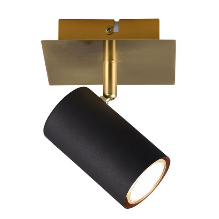 Golden wall spotlight modern, Kaso