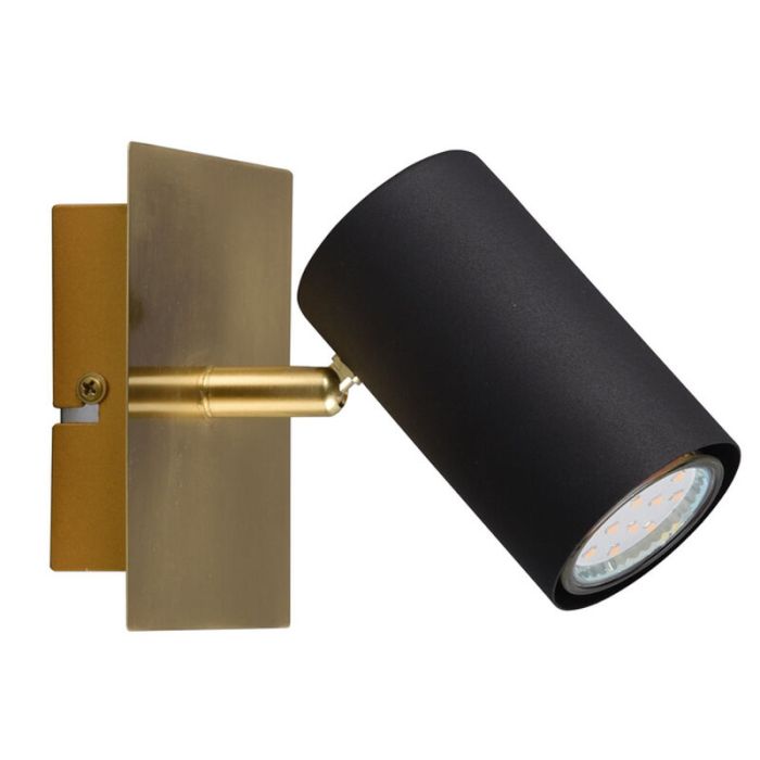 Golden wall spotlight modern, Kaso
