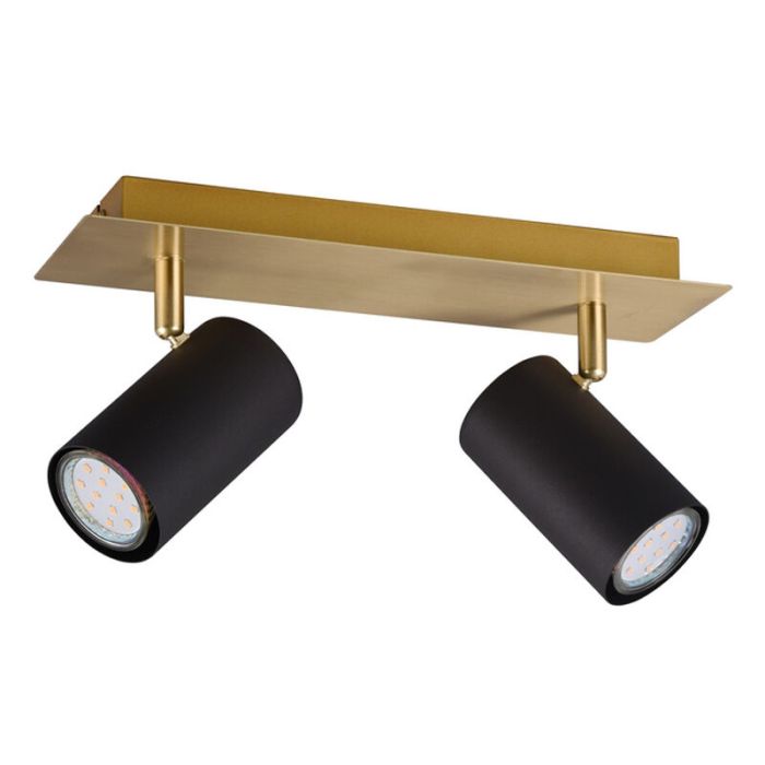 Golden ceiling spotlight modern, Kaso
