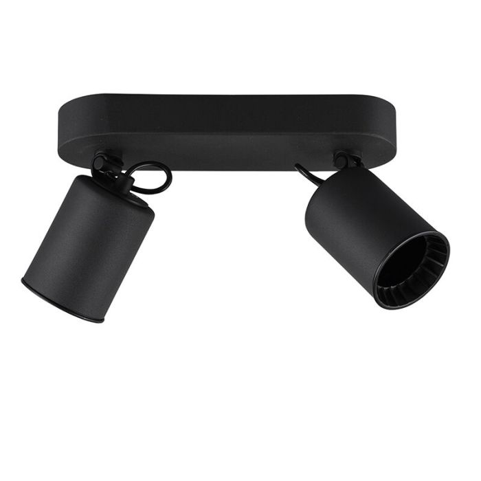 Black ceiling spotlight modern, Shaquan