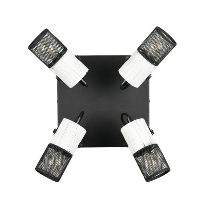 Black ceiling spotlight vintage, Marjet