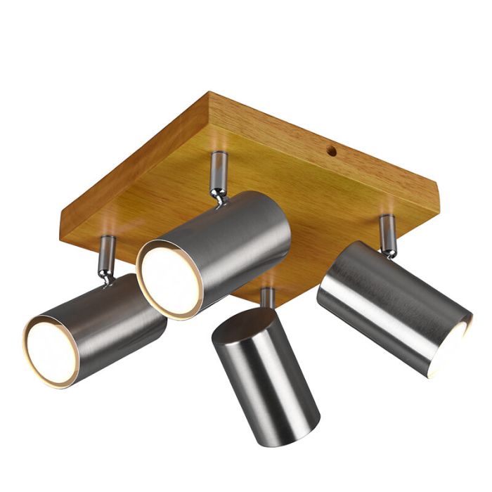 Nickel ceiling spotlight modern, Kaso