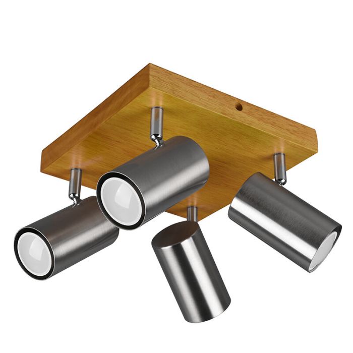 Nickel ceiling spotlight modern, Kaso