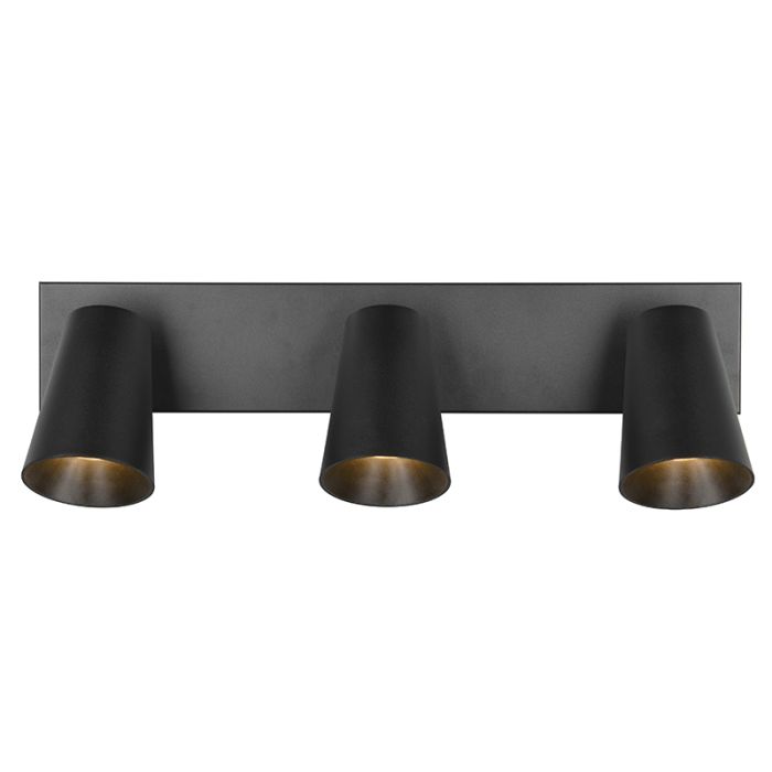 Black ceiling spotlight modern, Rawien