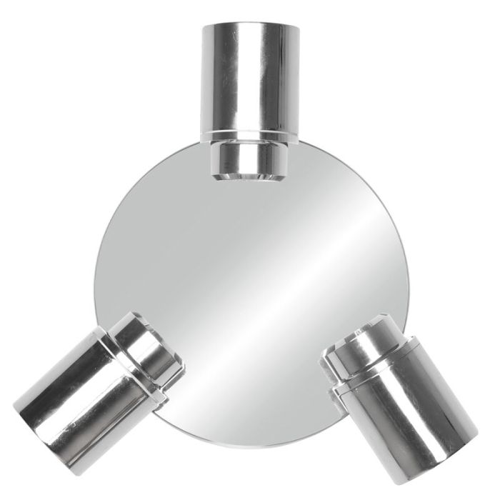 Chrome bathroom ceiling spotlight modern, Nelis, IP44