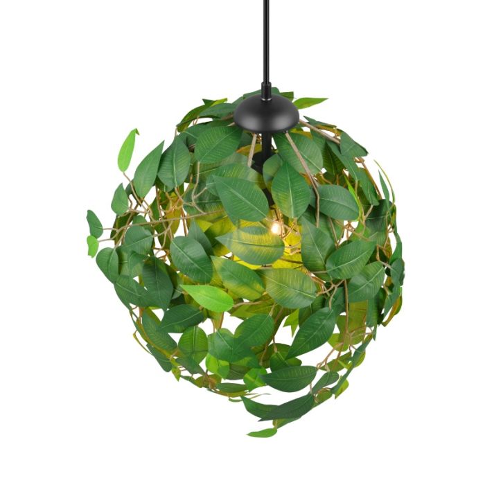 Green dining table hanging lamp design, Urwa