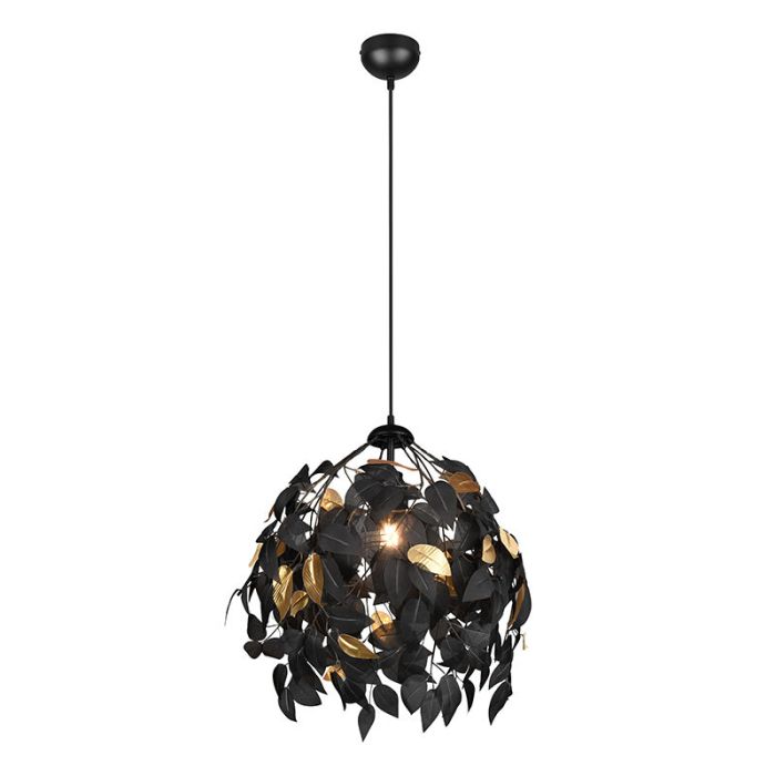 Black pendant light retro, Urwa