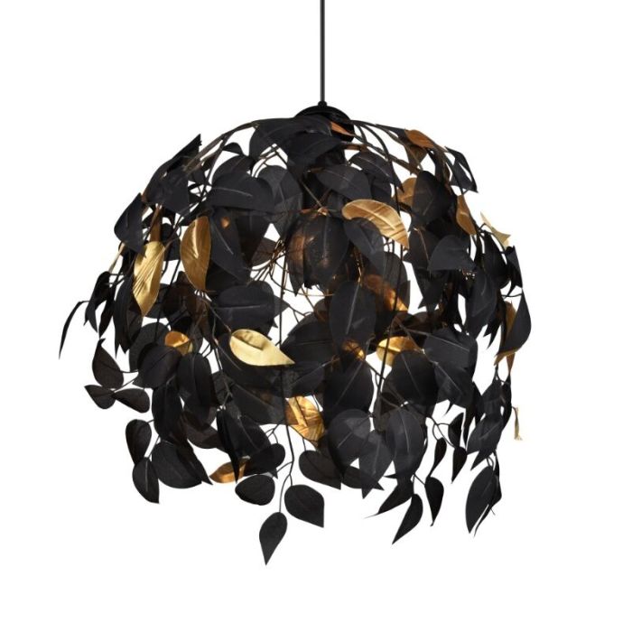 Black pendant light retro, Urwa