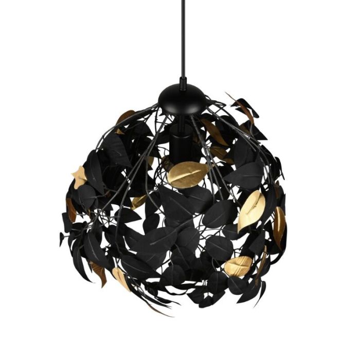 Black pendant light retro, Urwa