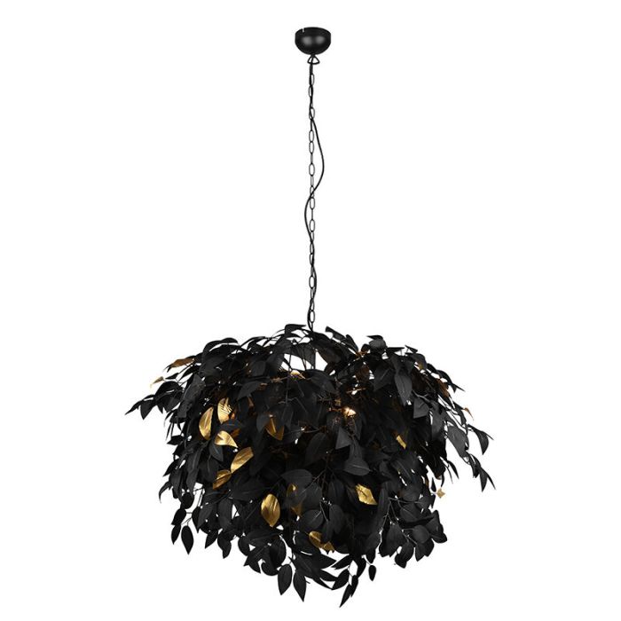 Black pendant light retro, Urwa