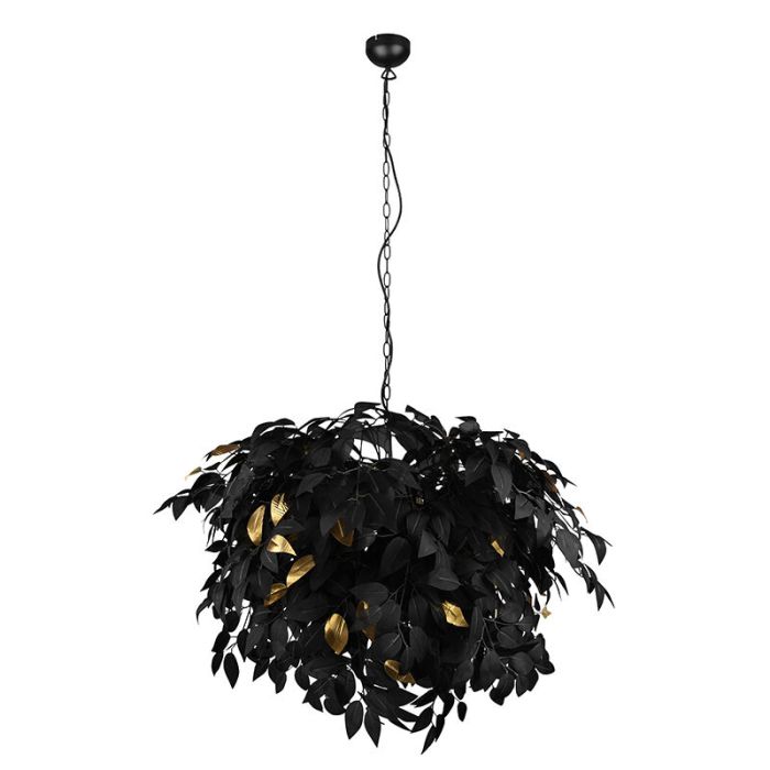 Black pendant light retro, Urwa