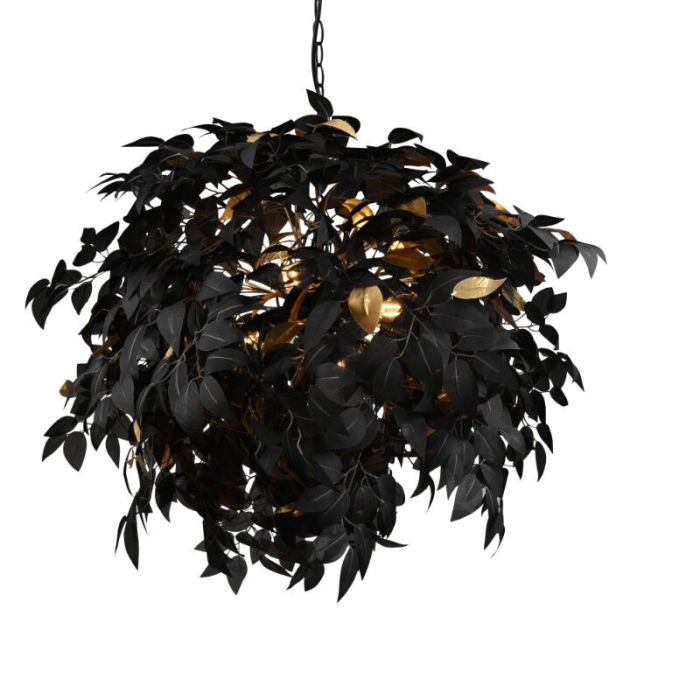 Black pendant light retro, Urwa