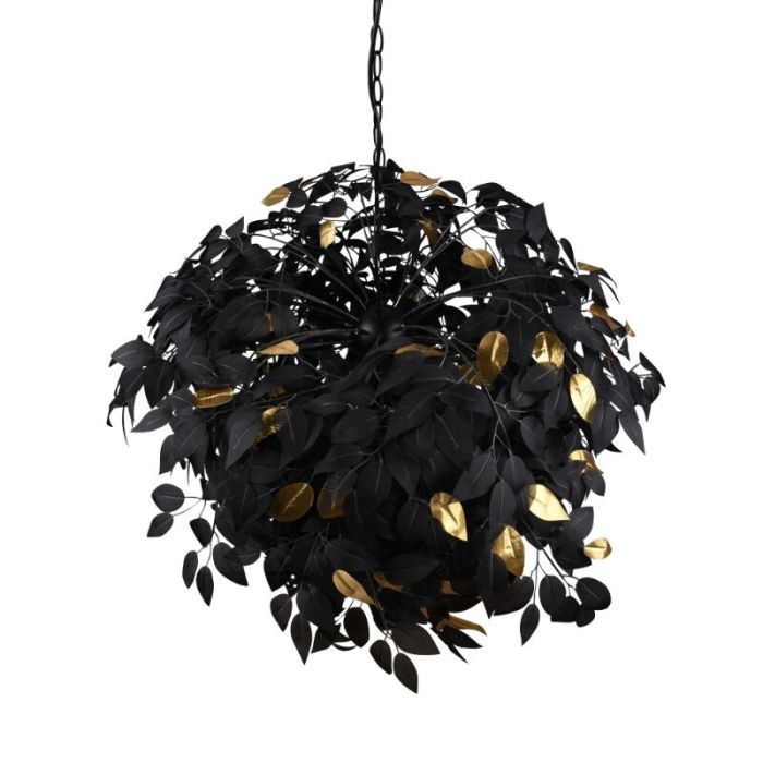 Black pendant light retro, Urwa