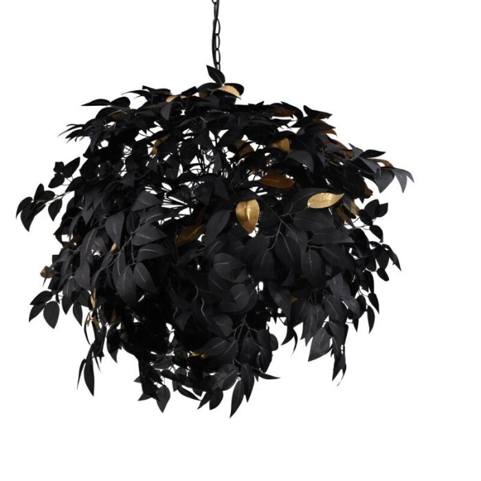 Black pendant light retro, Urwa